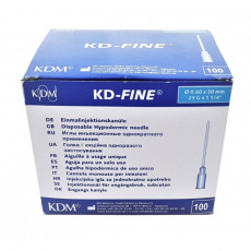 Игла инъекционная стер.KD-FINE,26G (0,45х12 мм) 100шт