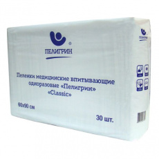 Пеленки впитывающие 60х90 см CLASSIC 30 шт